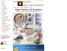 Tablet Screenshot of antigrain.com